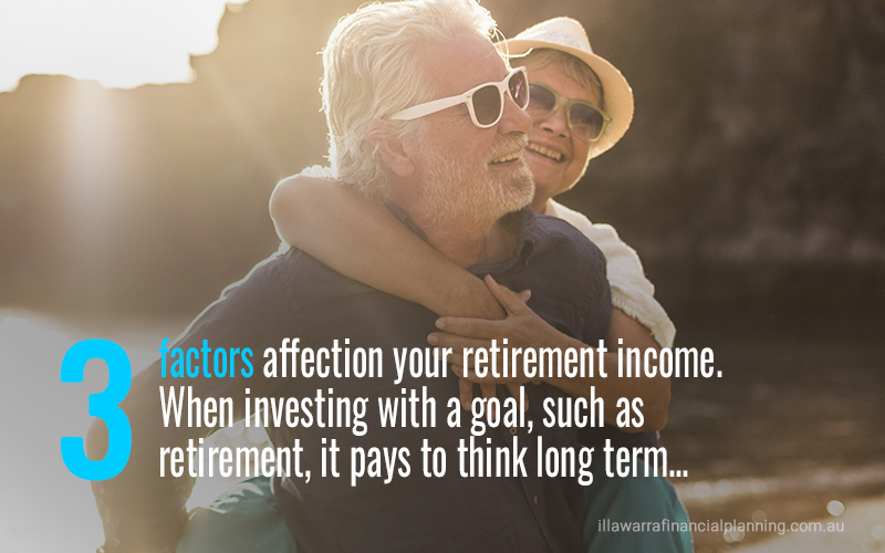 3 factors affecting retirement income