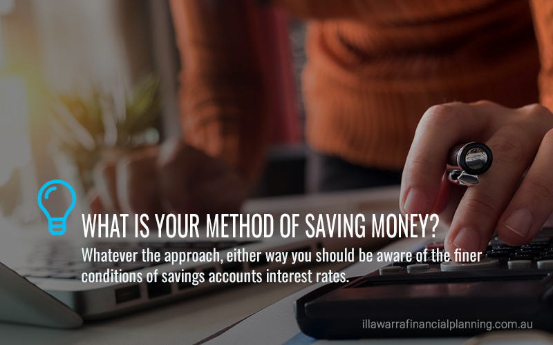 Why saving is behaving